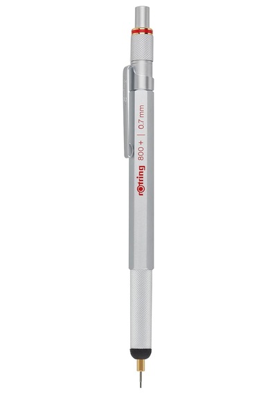 Tr 800+ İki Fonksiyonlu Mekanik Kurşun Kalem 0.7 Mm, Krom - 1900184 Genel