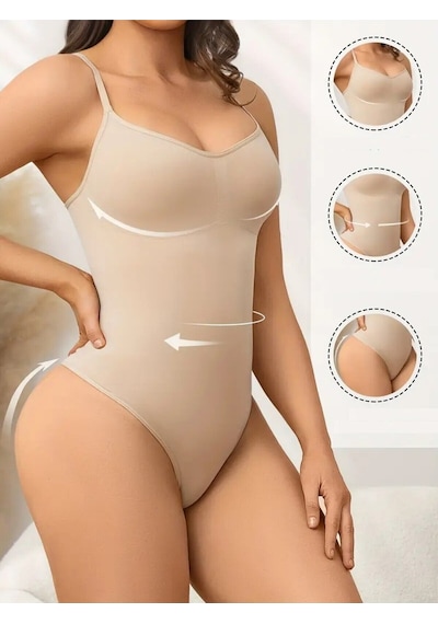 Mistirik Mimola Model 3 Bölge Etkili Örmekumaş Yapılı String Body Ten Renk042 Ten