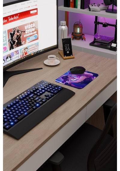 13 Reasons Why V1 22x18 Gaming Kauçuk Kaymaz Taban Mouse Pad Fare Altlığı