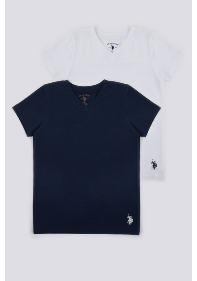 U.S. Polo Assn. U.s. Polo Assn Erkek Çocuk Fanila Beyaz