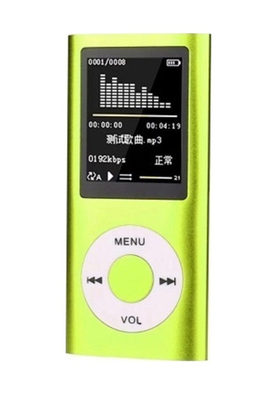 Dijital Renkli Ekranlı Hafıza Kartı Girişli Metal Mp3-mp4 Çalar