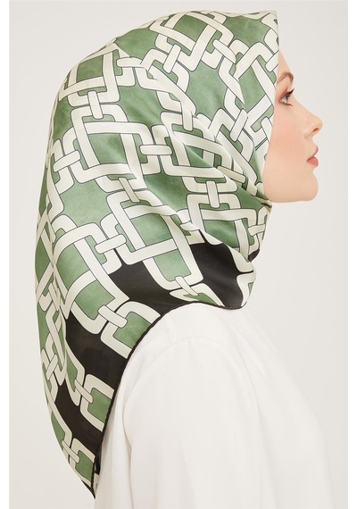 Armine Sura İpek Eşarp 23ka9007 58 Yeşil