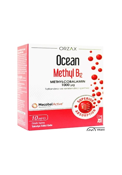 OCEAN METHYL B12 1000 MCG 10 ML + OCEAN D3 K2 VITAMIN DAMLA 20 ML
