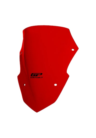 Gp Kompozit Yamaha Xmax 250 Tech Max 2024-2026 Uyumlu Spor Ön Cam Kırmızı 37 Cm