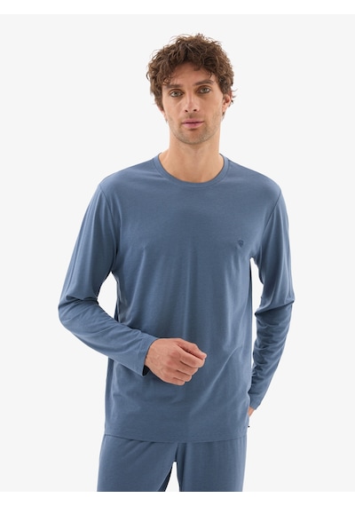 Erkek Pijama Takımı 40784 - Mavi Mavi