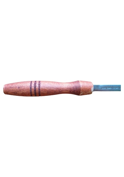 Tavuk Şişi Paslanmaz Çelik Ve Ahşap Saplı - 60 Cm