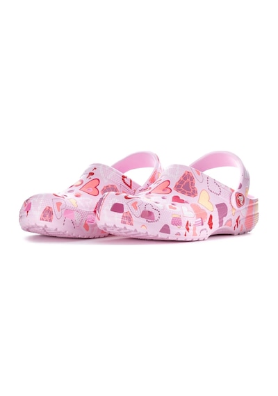Crocs Classic Valentines Day Clogs Pembe