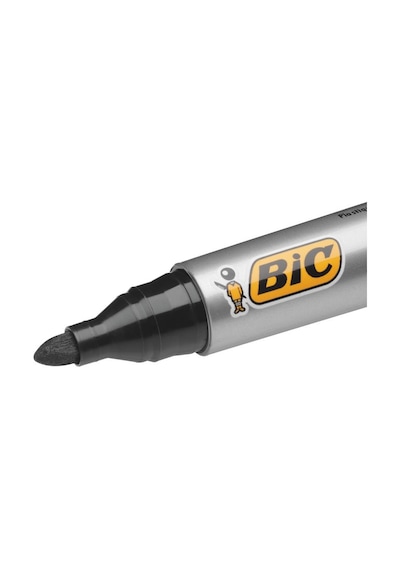 Bic Marker 2000 Yuvarlak Uç Koli Kalemi Siyah 12'li Kutu