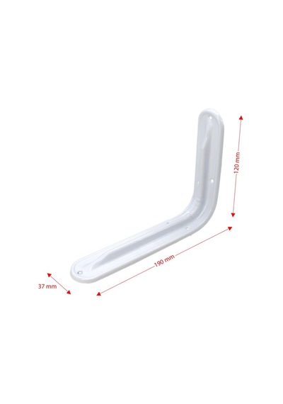 6401 Lüks Raf Altı Beyaz 6x8 120x190 Mm Beyaz