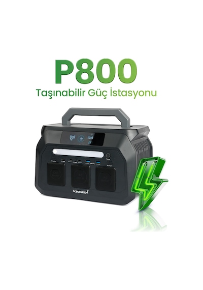 Goboenergy P800 512wh Lifepo4 800w Max. Taşınabilir Güç İstasyonu,güç Kaynağı