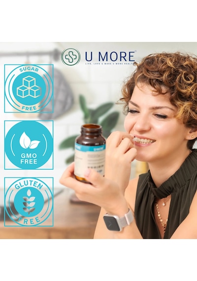 U-More Hidrolize Balık Kolajen Takviyesi 60 Tablet