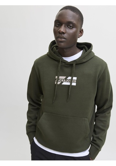 Jack & Jones Jjcorp Graphıc Sweat Hood Noos Cok Renklı