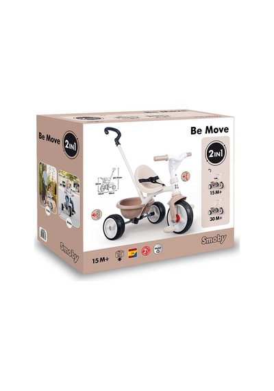 Smoby Be Move Üç Tekerlekli Bisiklet - Bej 740338 Bej