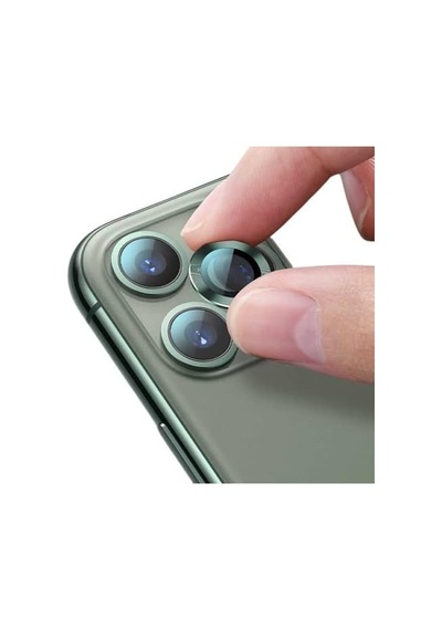 Kamera Lens Koruyucu Kırılmaz Metal Çerçeveli Kamera Lens Koruma Yeşil Apple İphone 13 Pro İphone 13 Pro Max İle Uyumlu Ürün