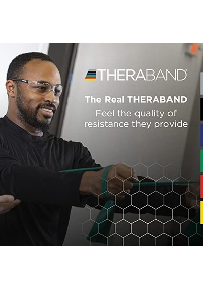 Thera-band Sarı Yumuşak Egzersiz Pilates Bandı Lastiği 1.5 M Kesme Açık Bej