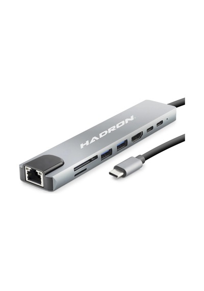 Genişletici Type-c Hub 8 Port Hdmı 4k Usb 3.0