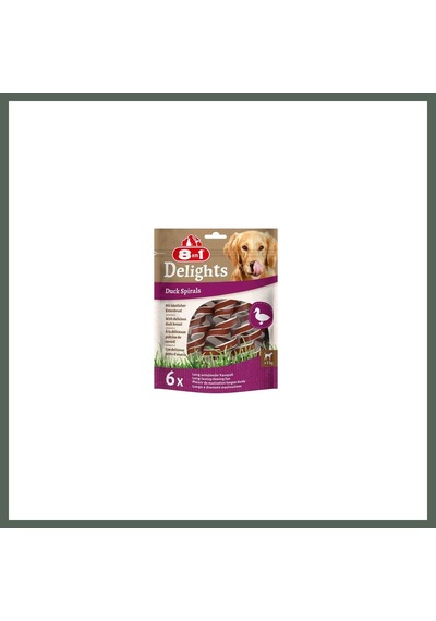 Bezos Delights Duck Spirals Ördekli Burgu Köpek Ödülü 6 Lı Bzstk