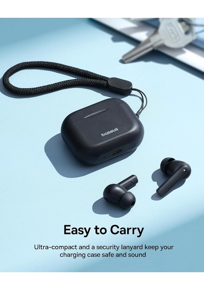 Lexroo Bowie E17 True Kablosuz Bluetooth Kulaklık, Siyah Kulaklıklar