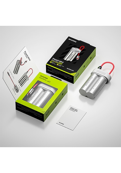 Sharge Pouch Mini - Ultra Kompakt ve Taşınabilir Powerbank - Beyaz