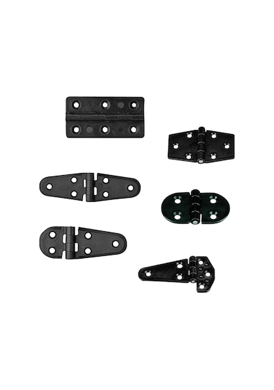 Plasti̇k Menteşe 95x64x4mm. Beyaz