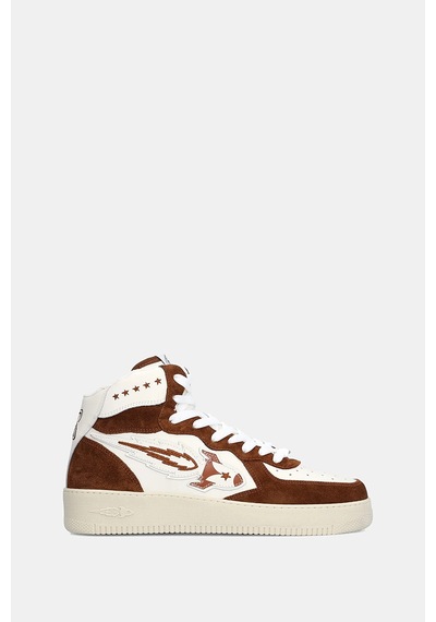 Enterprıse Japan New Drop M Kahverengi Mid Sneaker Kahverengi Kahverengi