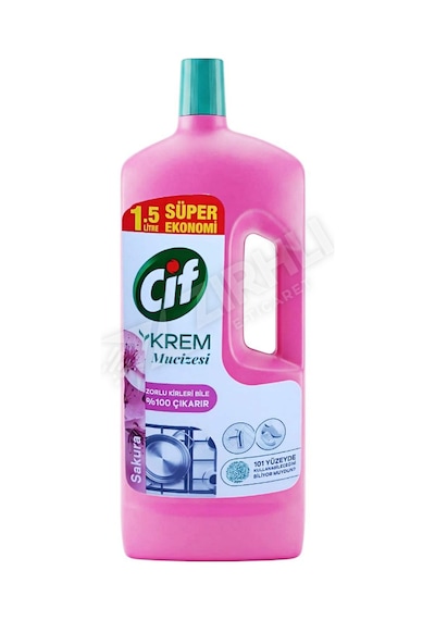 2 Adet Cif Krem Sakura 1500 Ml