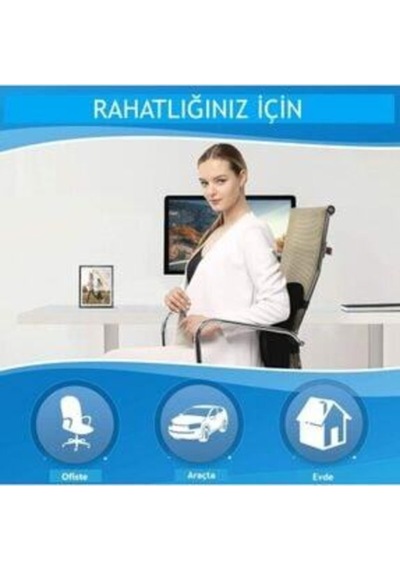 Ortopedik Sırt Minderi Bel Yastığı