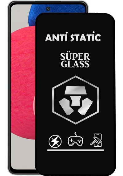 Samsung Galaxy A52s ile Uyumlu Tam Kaplayan Anti Statik Dayanıklı Süper Cam Ekran Koruyucu