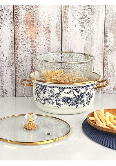 Miss Betty Blue Life Kızartma Tenceresi 22cm Miss-8324-30