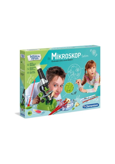 Clementoni İlk Keşif Seti -  Mikroskop