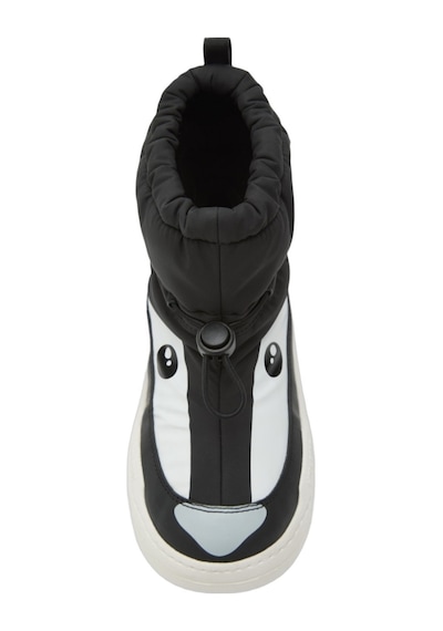 Moon Boot Mb Jr Park Tube Mıd Anımal Wp 13446 Siyah