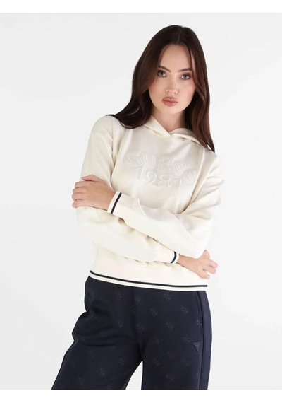 Guess Active Beyaz Kadın Sweatshirt V6yq08k4288-g1o6