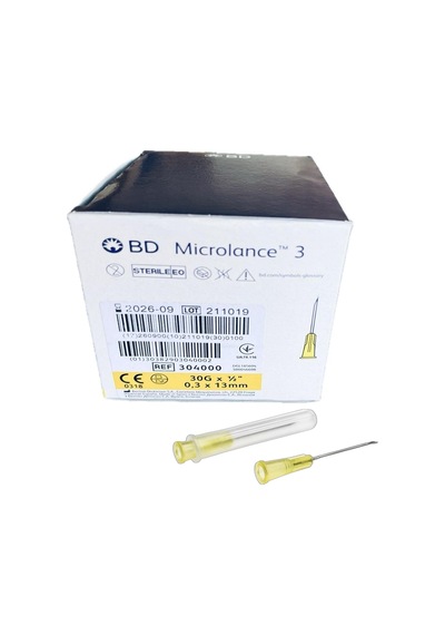 Bd Mezoterapi İğne Ucu 30g 13mm 100'lü - 1 Kutu