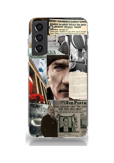 Samsung Galaxy Uyumlu S22 Silikon Desen309 Çok Renkli