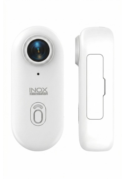 Inox X605 4k Ultra Hd Wifi Mini Giyilebilir Yaka Kamerası Manyetik Spor Aksiyon Ve Vlog Kamera