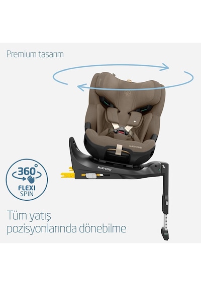 Maxi-Cosi Emerald 360 Pro I-Size Dünyanın İlk Kızaklı, Araç Dışına Çıkabilen, ADAC'lı 0-36 kg Bebek Oto Koltuğu