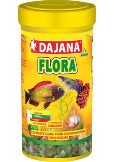 Dajana Flora Sarımsaklı Bitkisel Pul Yemi 250 Ml 50 G