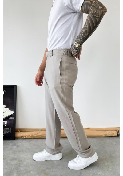 Taş Modal Kumaş Baggy Pantolon