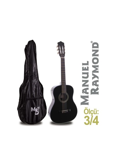Klasik Gitar Junior Manuel Raymond Mrc87bk Kılıf Hediye
