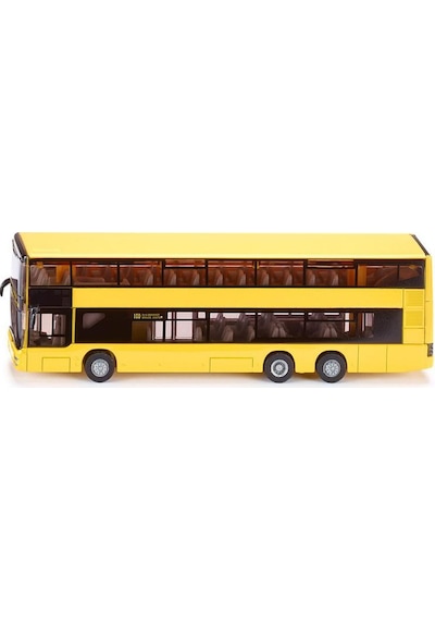 Siku 1884 Man Double-Decker Cıty Bus Metal Plastik Oyuncak Çift K