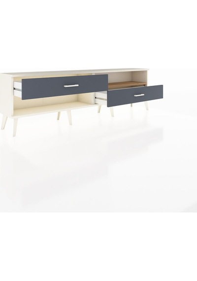 Arges Tv Ünitesi Tek Raflı 2 Çekmeceli 176x30x51 Aytaşı-çam/antrasit Atlas Çam/antrasıt Arges Tv Ünitesi Tek Raflı 2 Çekmeceli 176x30x51 Aytaşı-çam/antrasit Atlas Çam/antrasıt