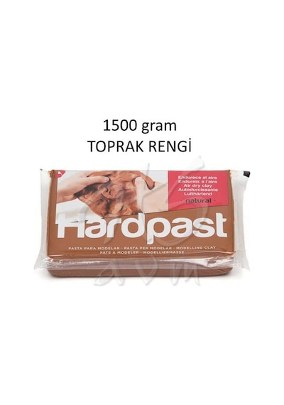 Bisbal Hardpast Doğal Model Kili 1500G Toprak Rengi