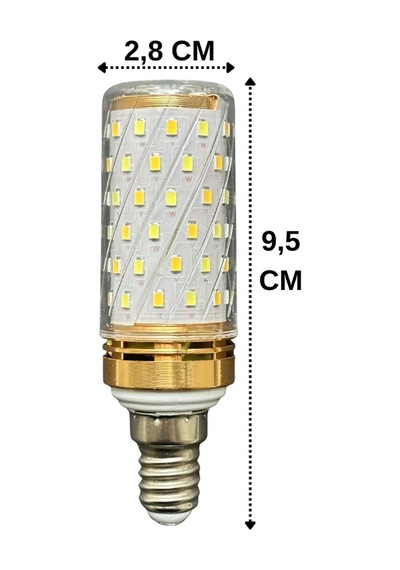 2 Adet Heka 10w 70w Sarı-günışığı-beyaz E14 Duylu Üç Renkli Led Mısır Ampul