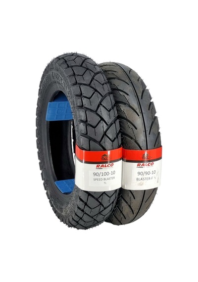 90/100-10 Ve 90/90-10 Tubeless - Dubleks Motosiklet Lastik Takımı