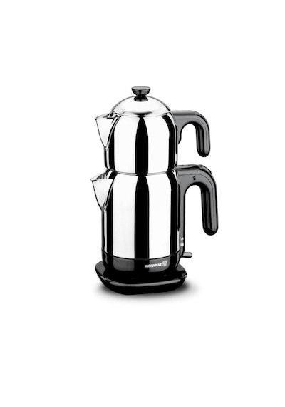 Korkmaz A369 Demtez Inox/siyah Elektrikli Çaydanlık 1.6 Lt Siyah