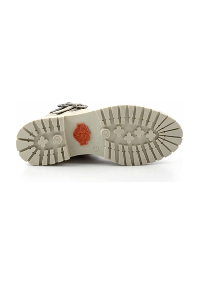 Harley Davidson Beige Hakiki Deri Kadın Bot & Bootie Hd0777055603 Beige
