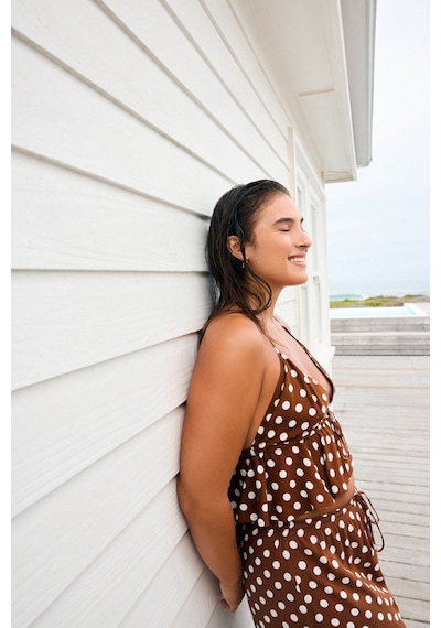Penti Polka Dot Frill Bikini Üstü