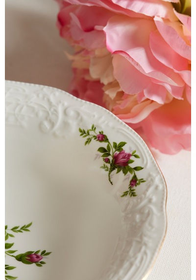 Karaca Vintage Rose Salata Kasesi 23 Cm Çok Renkli
