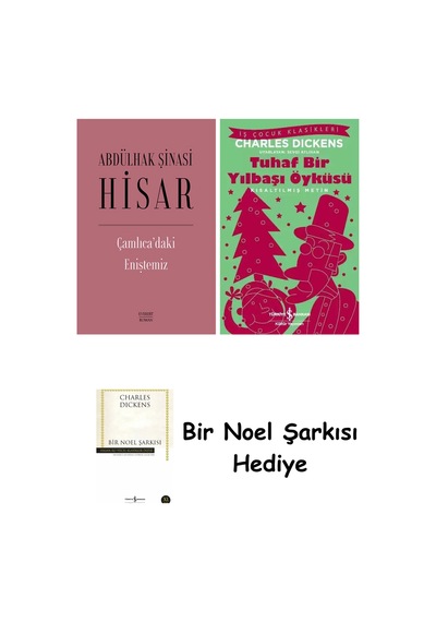 Çamlıca Daki Eniştemiz Ciltli + Tuhaf Bir Yılbaşı Öyküsü + Bir Noel Şarkısı