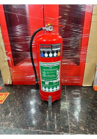 6 Kg F Sınıfı Yağ Yanlış Söndürme Cihazı Dört Yıl Garantili